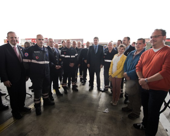 Ceremonie ter erkenning van de hulpdiensten Ceremonie ter erkenning van de hulpdiensten