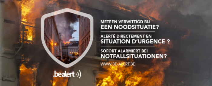 BE-ALERT: noodsituatie